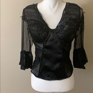 Haute Couture party wear top